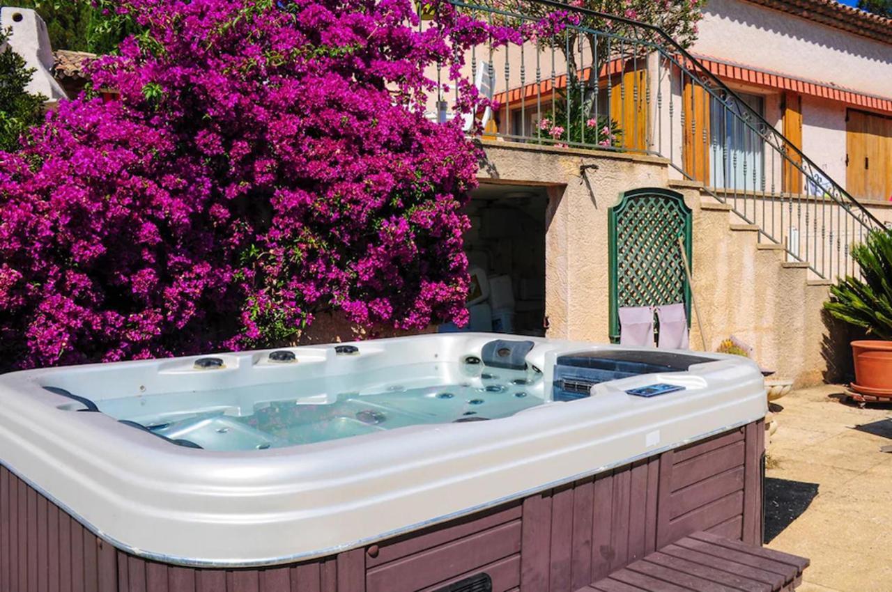 La Villa Romeo, Piscine Et Spa Сент-Максім Екстер'єр фото
