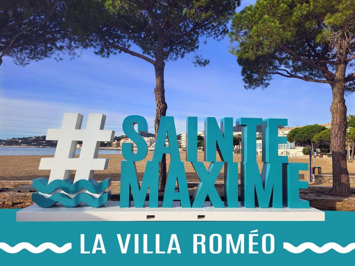 La Villa Romeo, Piscine Et Spa Сент-Максім Екстер'єр фото
