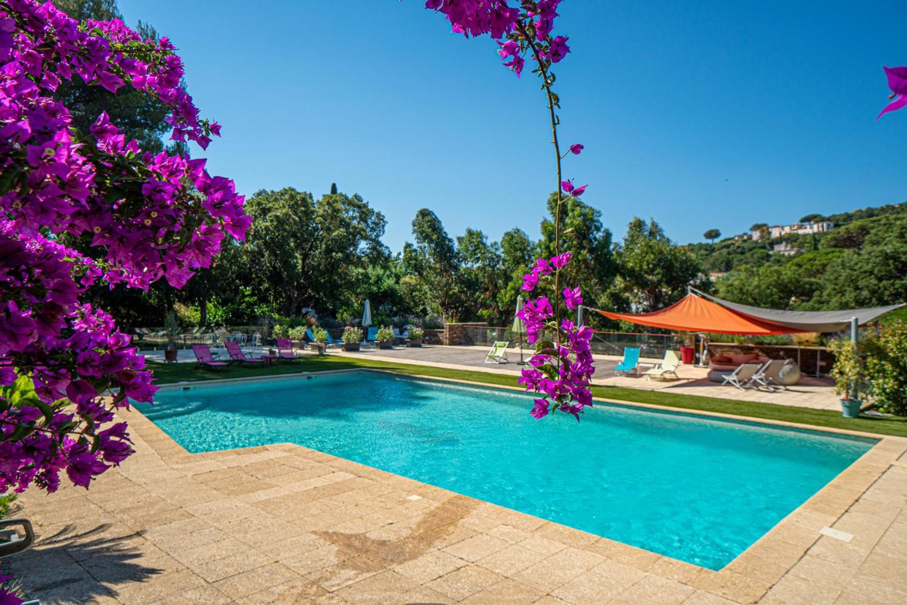La Villa Romeo, Piscine Et Spa Сент-Максім Екстер'єр фото